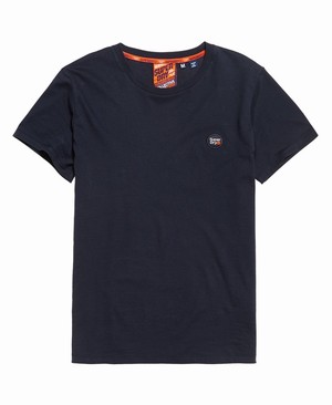 Superdry Collective Rövidujjú Férfi Pólók Sötétkék | KAGLT8431